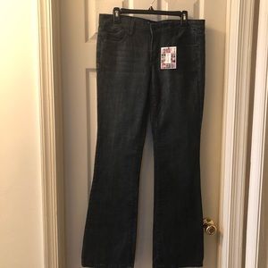 Saltworks jeans tag states brand like new